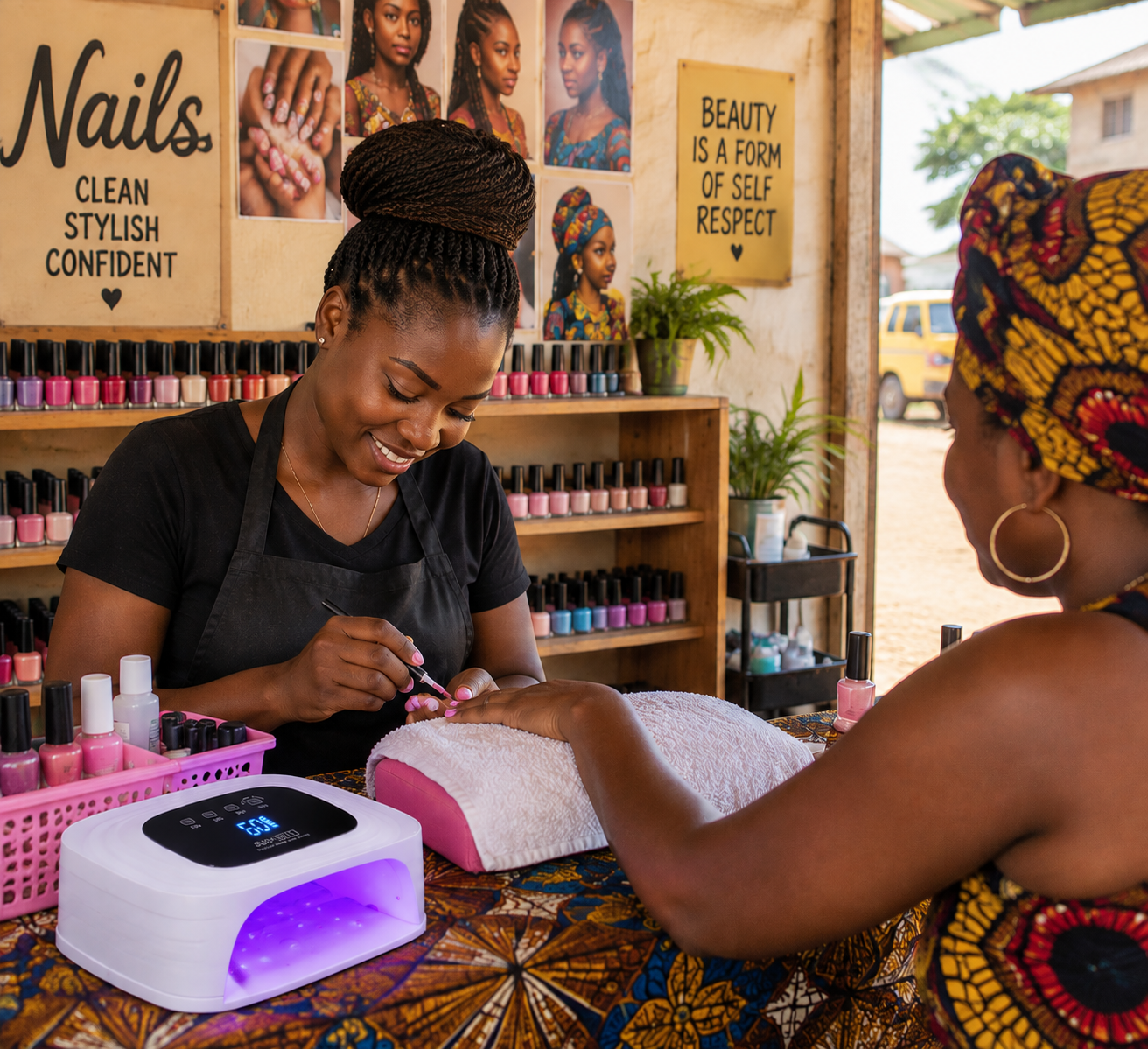 MacNail rechargeable nail lamp